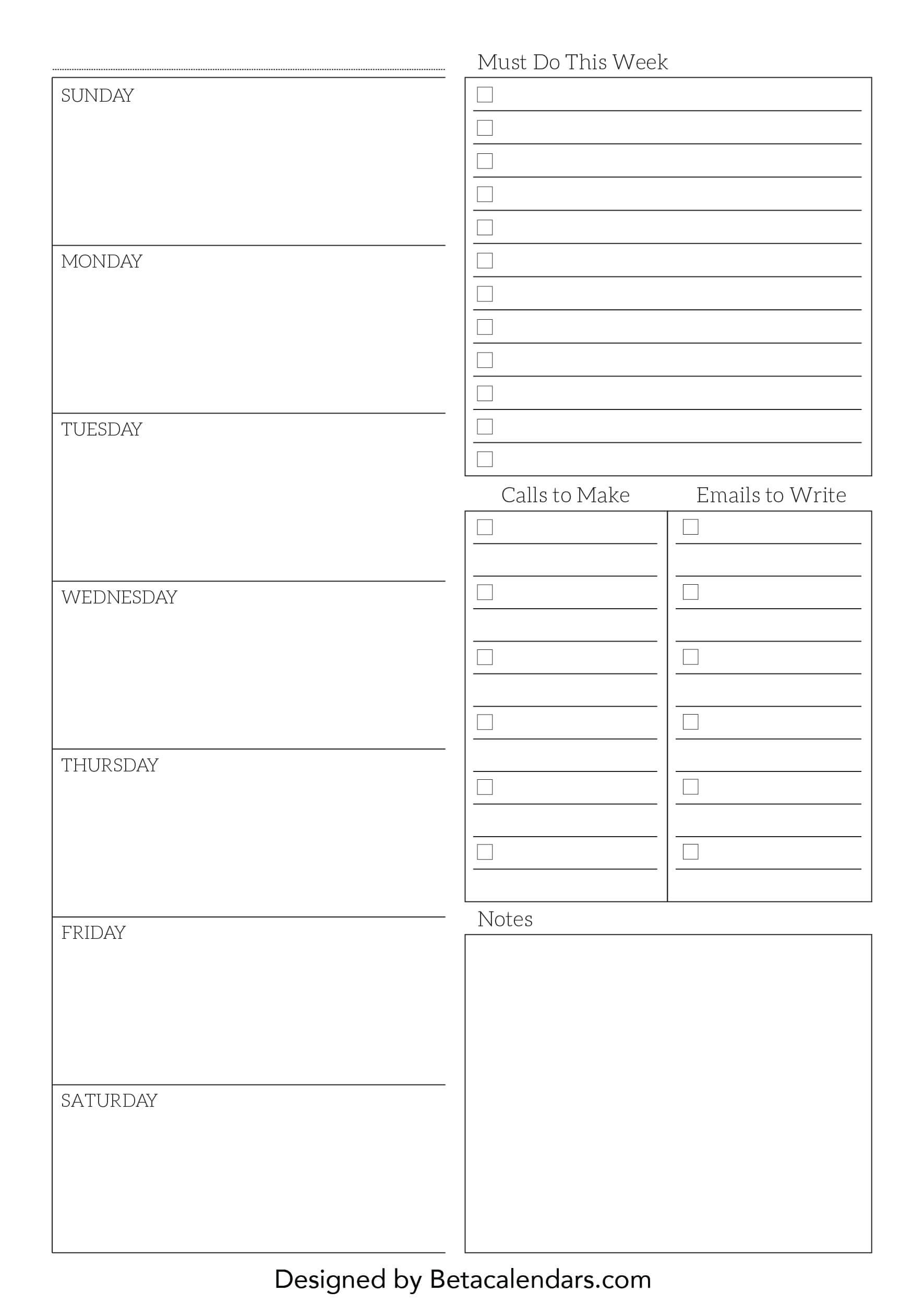 free-printable-weekly-planner-templates