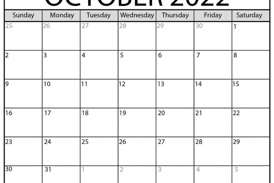 Monthly Calendars